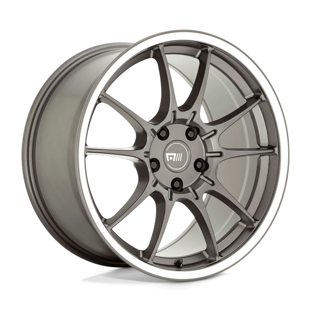 Motegi MR152 SS5 18x9.5 ET40 5x114.3 Gunmetal w/ Machined Lip