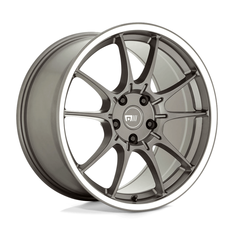 Motegi MR152 SS5 18x9.5 ET40 5x114.3 Gunmetal w/ Machined Lip