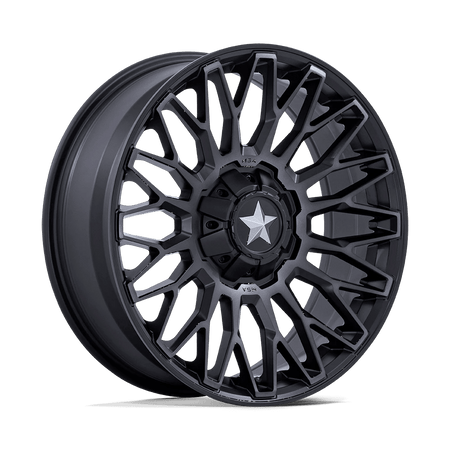 MSA Offroad Wheels M50 CLUBBER UTV 24x7 ET0 4x137/156 Matte Black Double Dark Tint