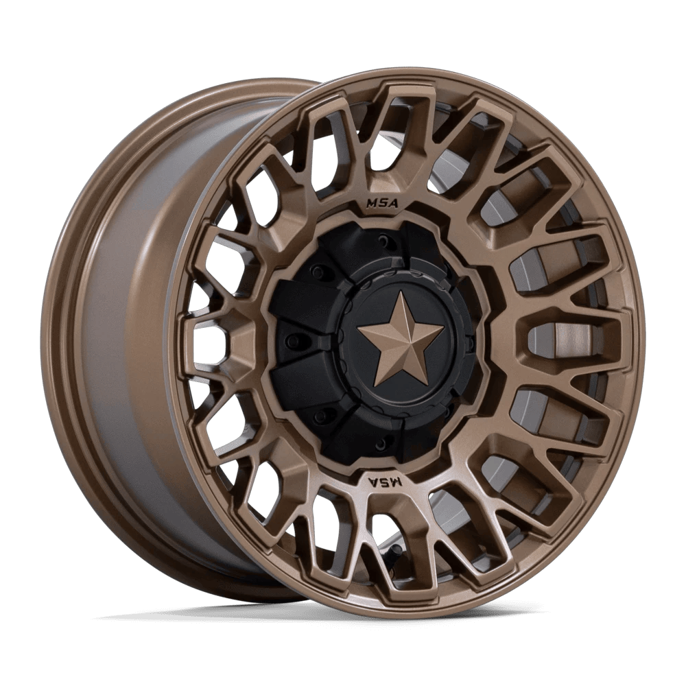 MSA Offroad Wheels M50 CLUBBER UTV 14x7 ET10 4x137/156 Matte Bronze