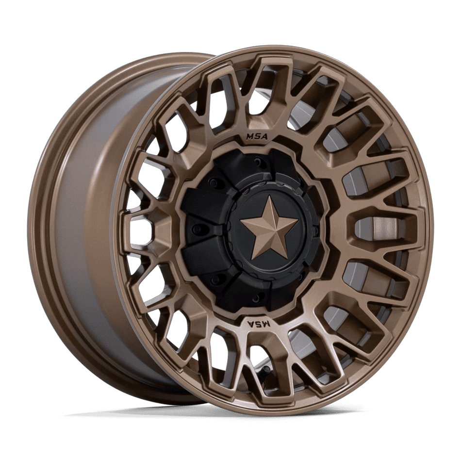 MSA Offroad Wheels M50 CLUBBER UTV 14x7 ET10 4x137/156 Matte Bronze