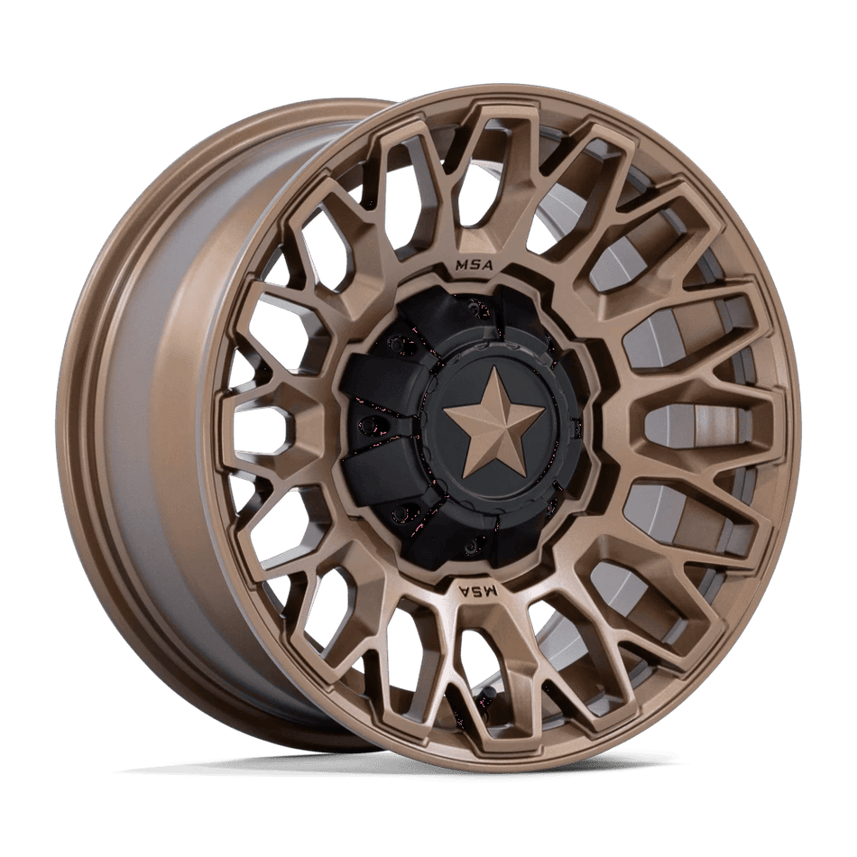 MSA Offroad Wheels M50 CLUBBER UTV 15x7 ET10 4x137/156 Matte Bronze