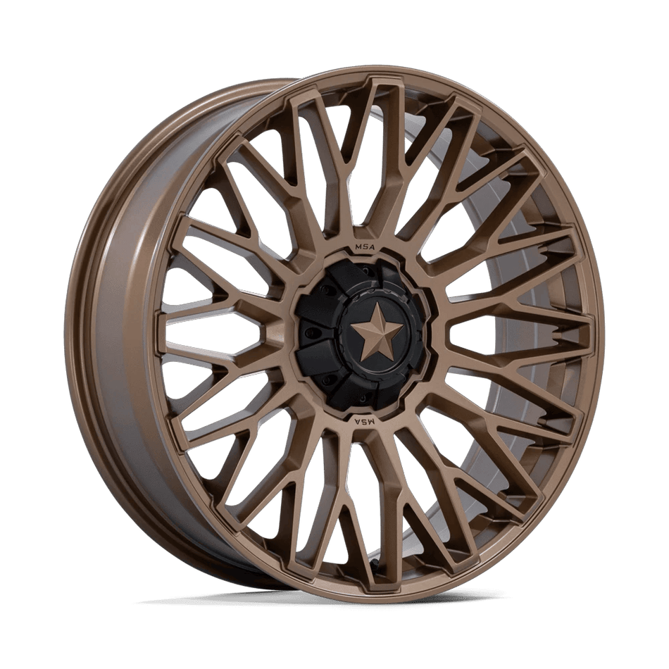 MSA Offroad Wheels M50 CLUBBER UTV 24x7 ET0 4x137/156 Matte Bronze