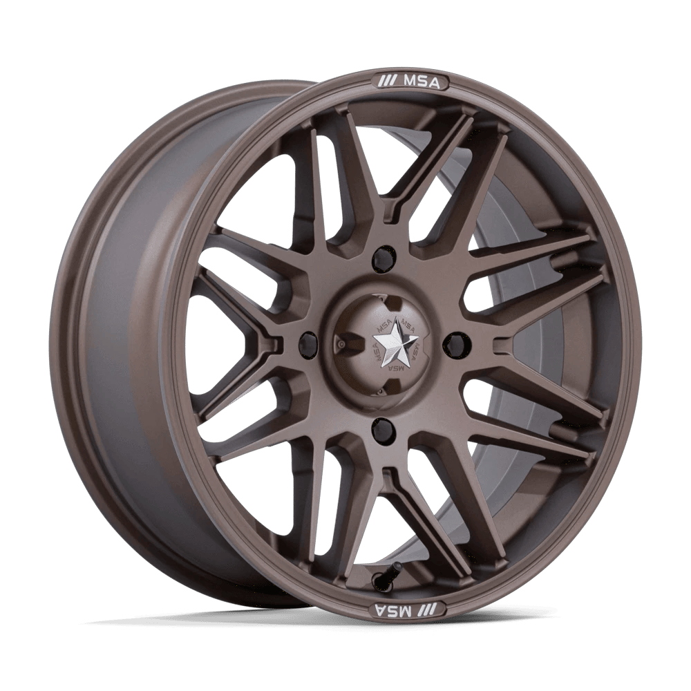 MSA Offroad Wheels M52 RADAR UTV 15x7 ET10 4x137 Matte Bronze