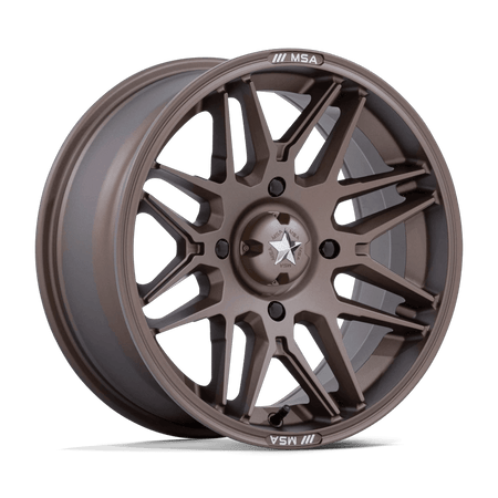 MSA Offroad Wheels M52 RADAR UTV 14x7 ET-47 4x137 Matte Bronze