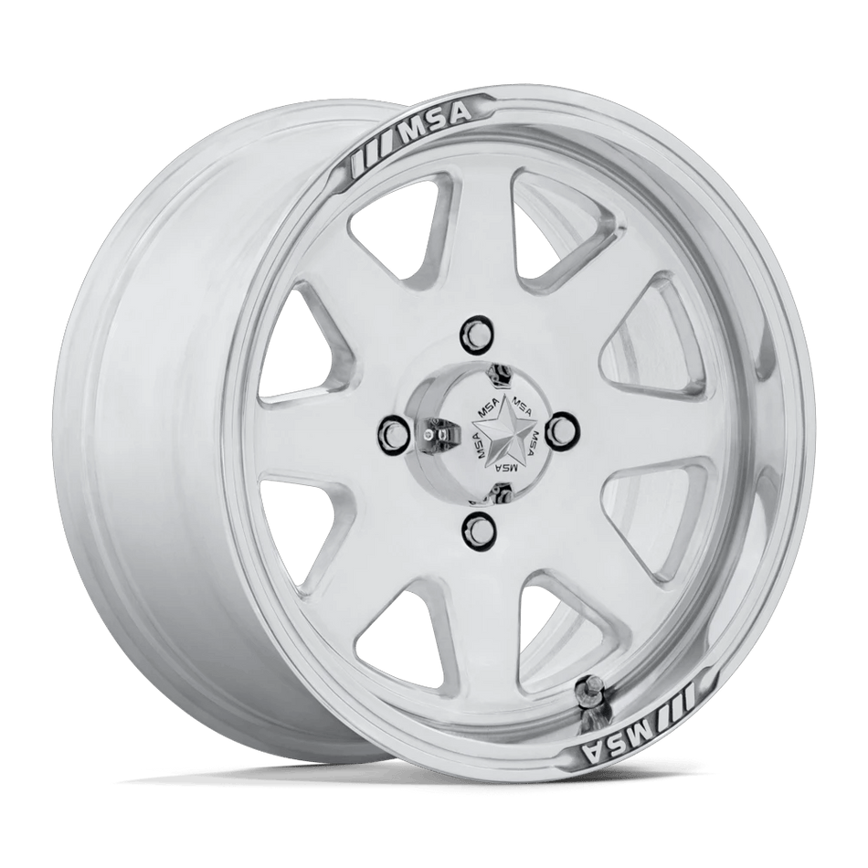 MSA Offroad Wheels M54 SPARK UTV 15x7 ET10 6x139.7 Polished