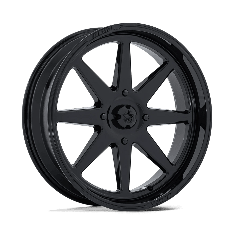MSA Offroad Wheels M54 SPARK UTV 14x7 ET-47 4x110 Gloss Black