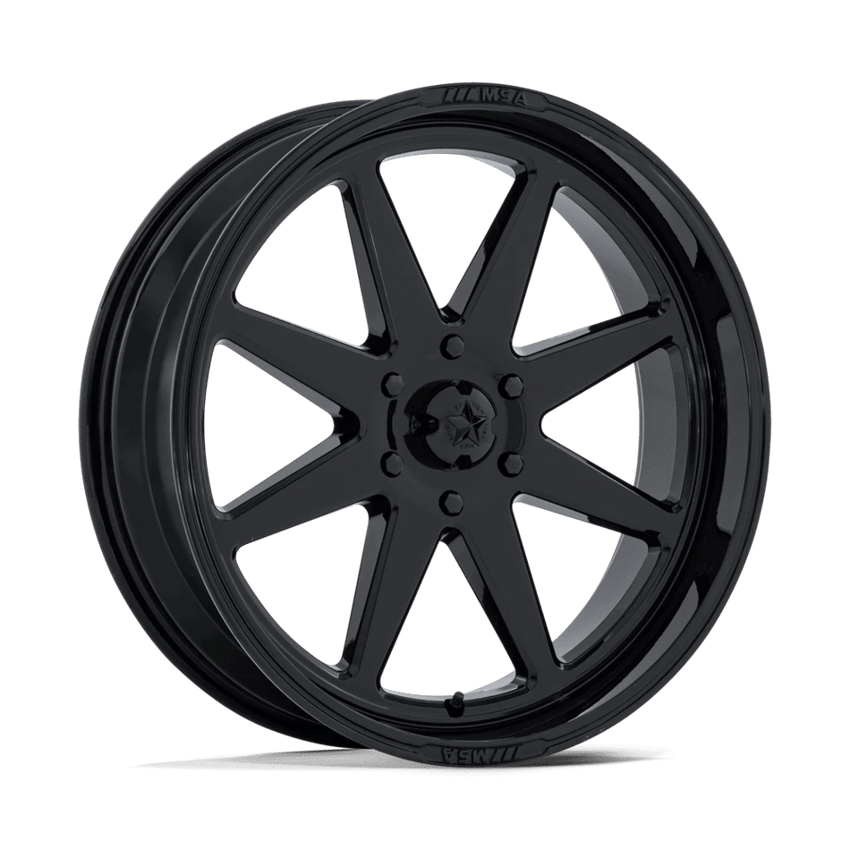 MSA Offroad Wheels M54 SPARK UTV 22x7 ET0 6x139.7 Gloss Black