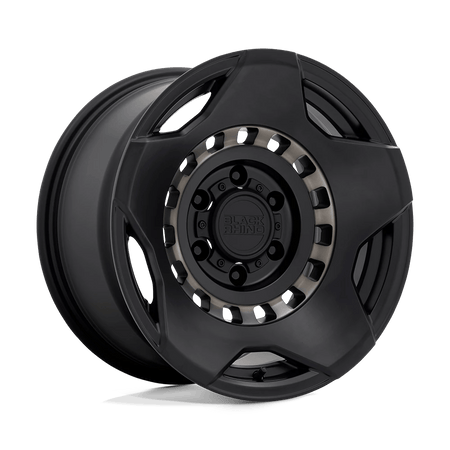 Black Rhino Hard Alloys MUZZLE 20x9 ET12 6x135 Matte Black w/ Mach Tint Ring