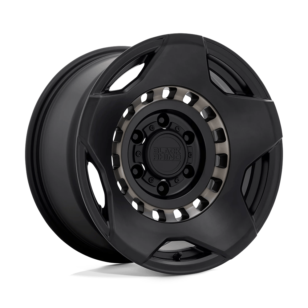 Black Rhino Hard Alloys MUZZLE 17x9 ET0 6x135 Matte Black w/ Mach Tint Ring
