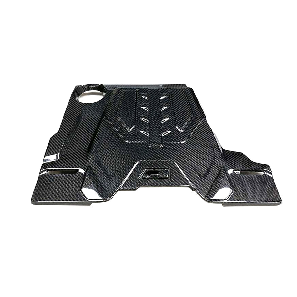 BMW F90 M5 & F91/92/93 M8 2018-2026 CARBON FIBRE ENGINE COVER