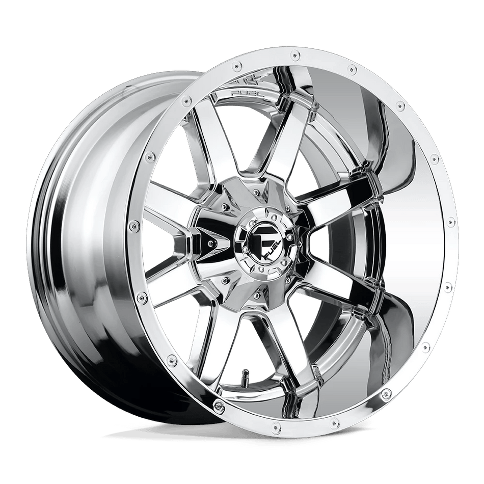 Fuel 1PC D536 MAVERICK 20x12 ET-44 8x165.1 Chrome