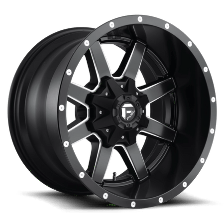 Fuel 1PC D538 MAVERICK 20x12 ET-44 8x165.1 Matte Black Milled
