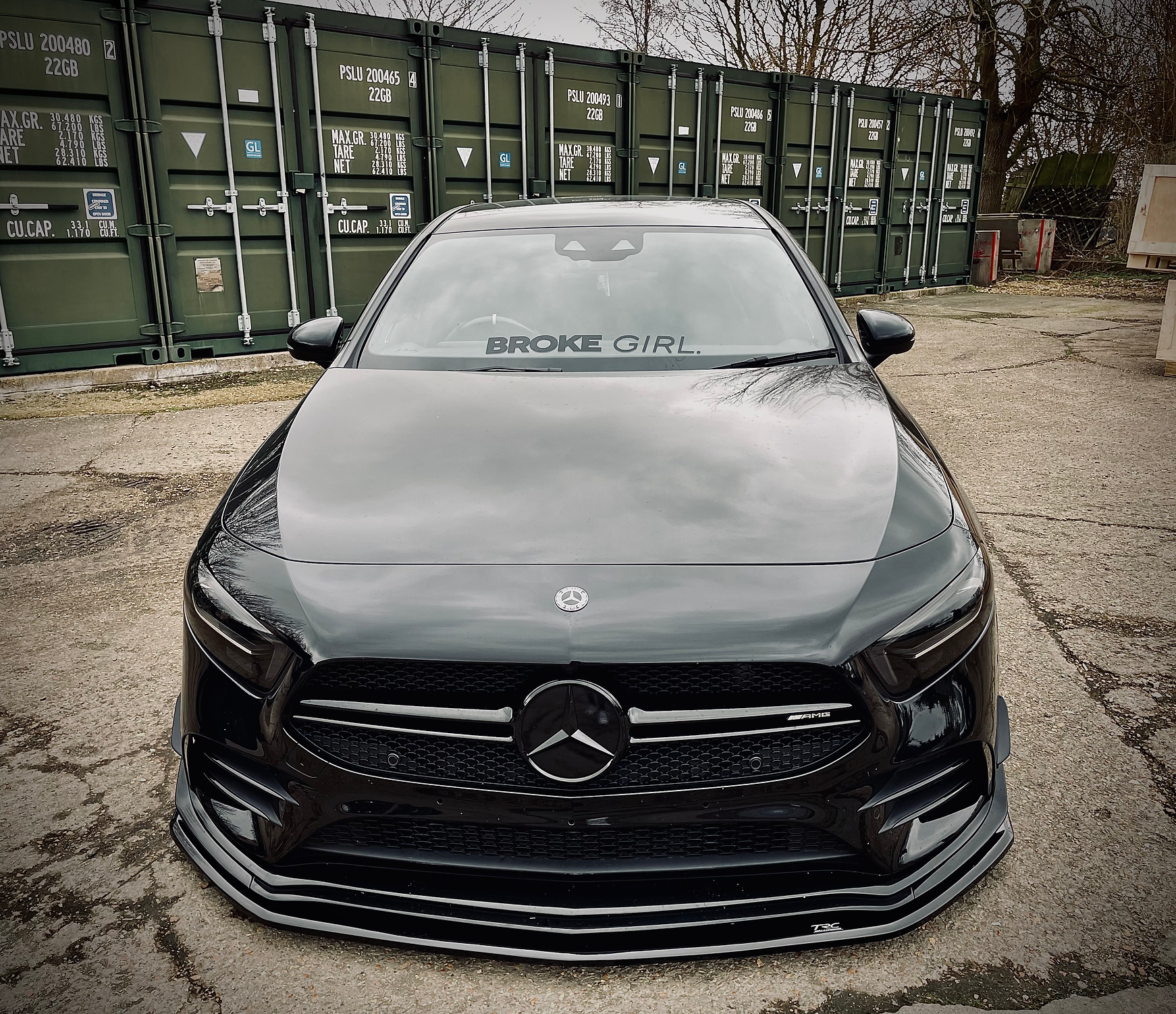 Mercedes A35 AMG W177 - Front Splitter