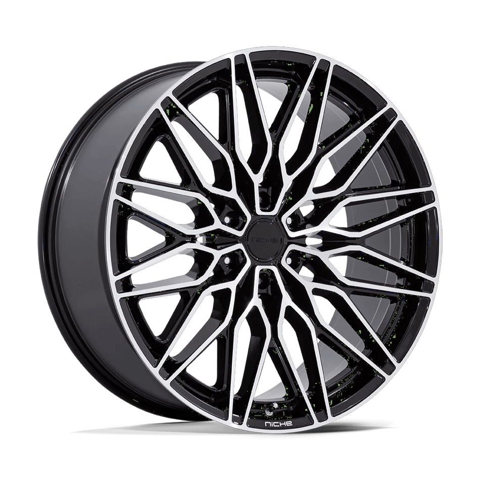 Niche 1PC NC278 CALABRIA 6 20x9.5 ET30 6x135 Gloss Black Machined