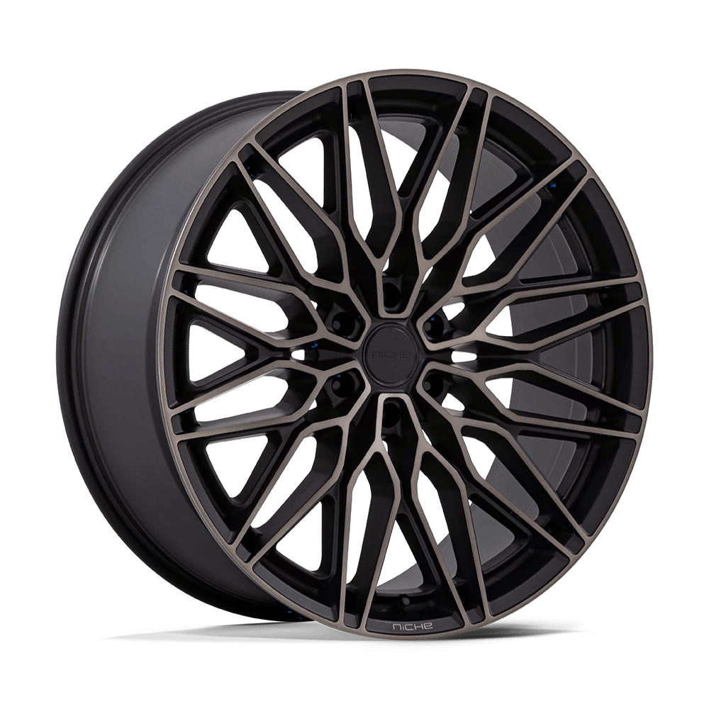 Niche 1PC NC278 CALABRIA 6 20x9.5 ET30 6x139.7 Matte Black Machined Dark Tint