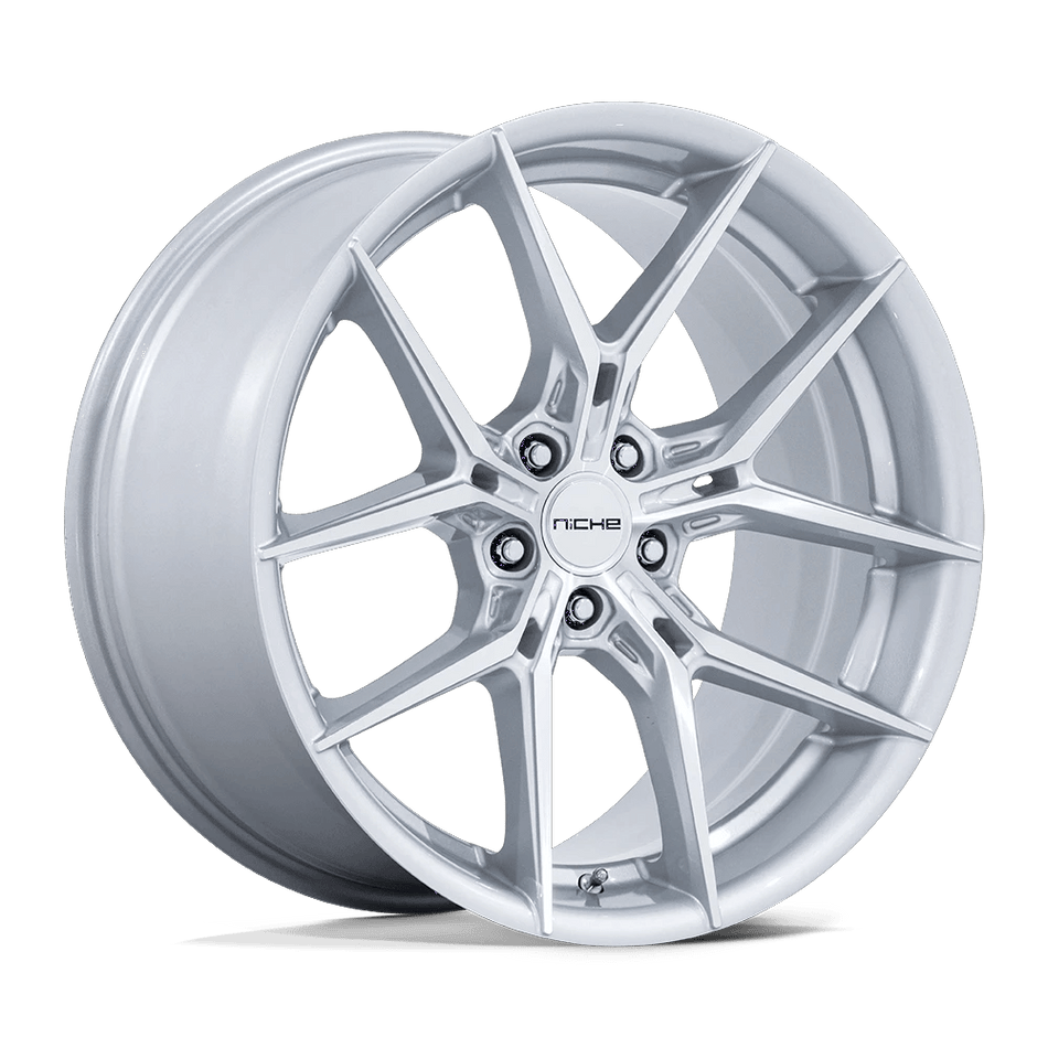 Niche 1PC NC279 PRODIGY 5 20x11 ET50 5x120 Silver w/ Machined Face