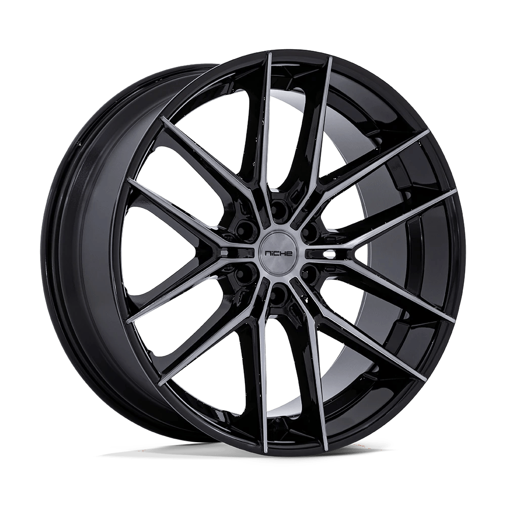 Niche 1PC NC280 PRODIGY 6 26x10 ET20 6x139.7 Gloss Black Dark Tinted Clear