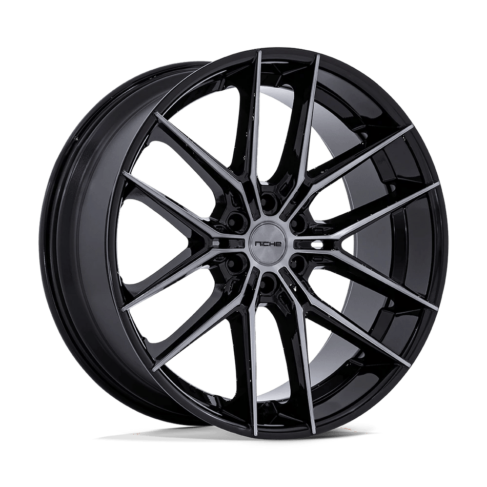 Niche 1PC NC280 PRODIGY 6 26x10 ET20 6x139.7 Gloss Black Dark Tinted Clear