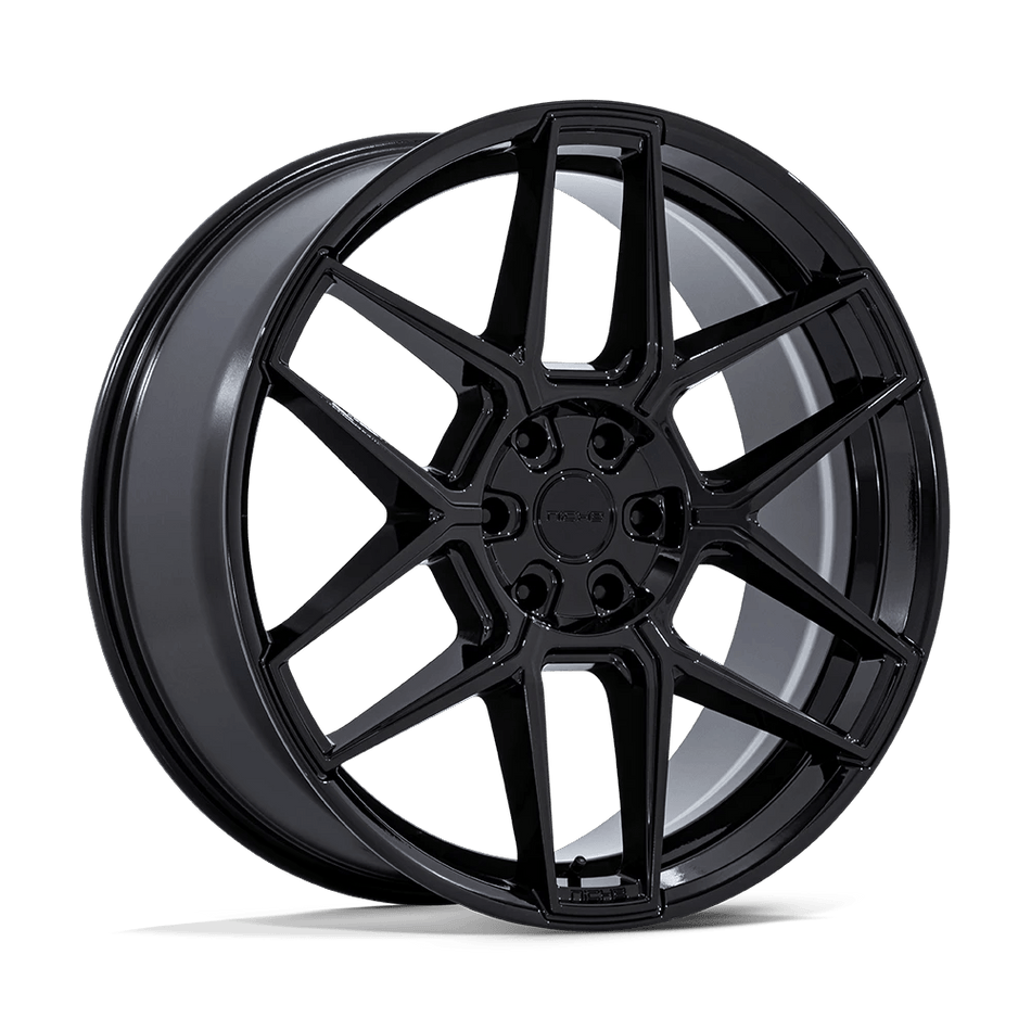 Niche 1PC NC281 RISE 22x10.5 ET18 5x115 Gloss Black
