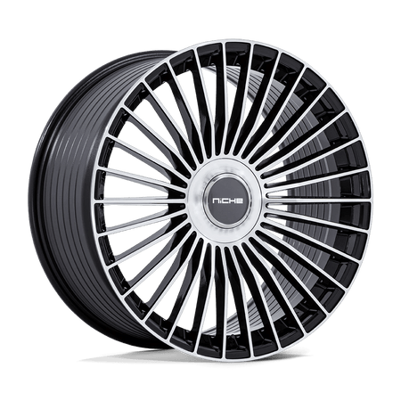 Niche 1PC NC282 SERENE 21x9 ET20 BLANK Gloss Black Machined