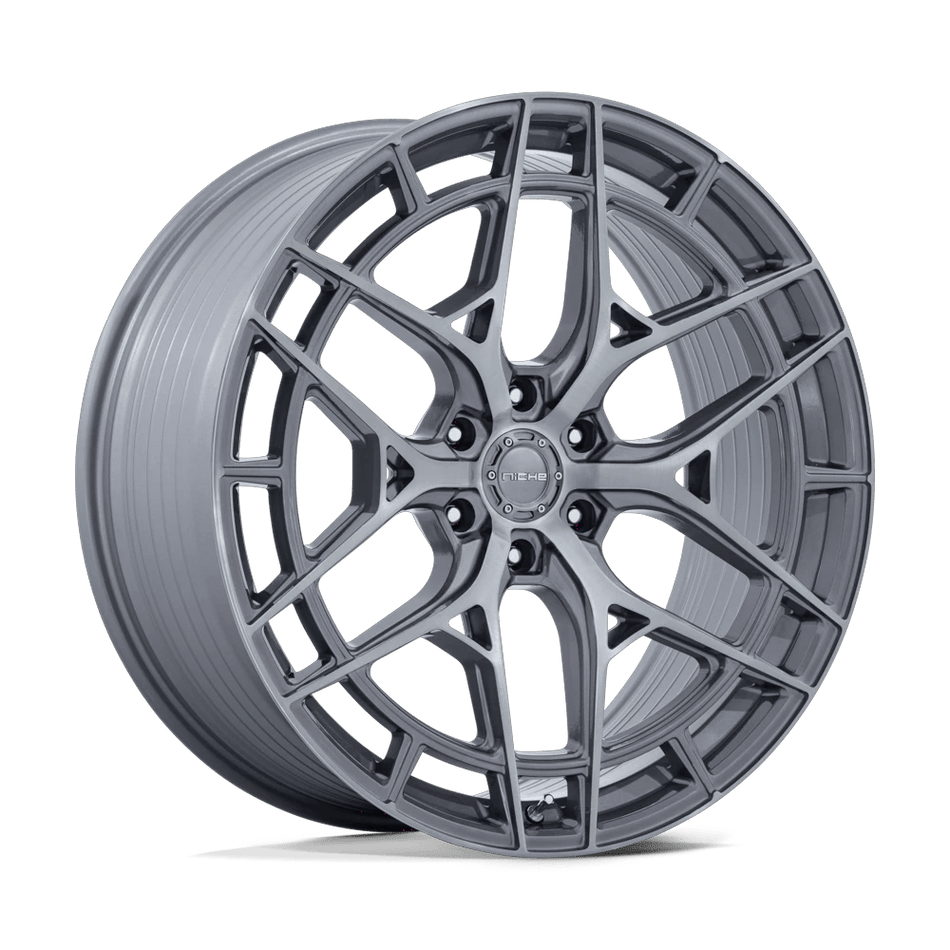 Niche 1PC NC284 ADRIA 22x10 ET20 6x139.7 Platinum w/ Brushed Face