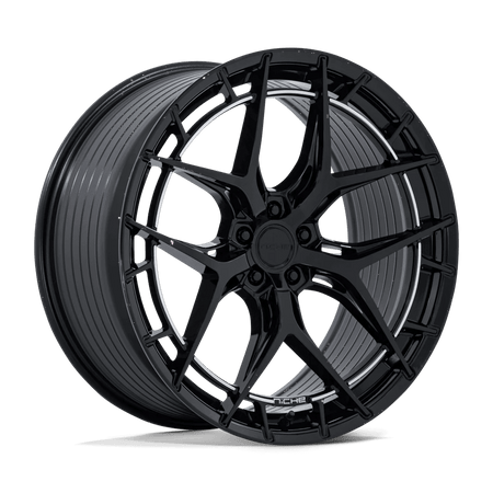 Niche 1PC NC286 RIVIERA 20x9.5 ET15 5x115 Gloss Black