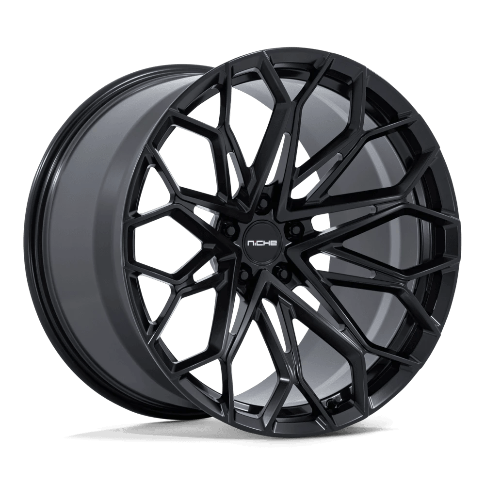Niche 1PC NC600 MANTA 20x9 ET40 5x120 Matte Black