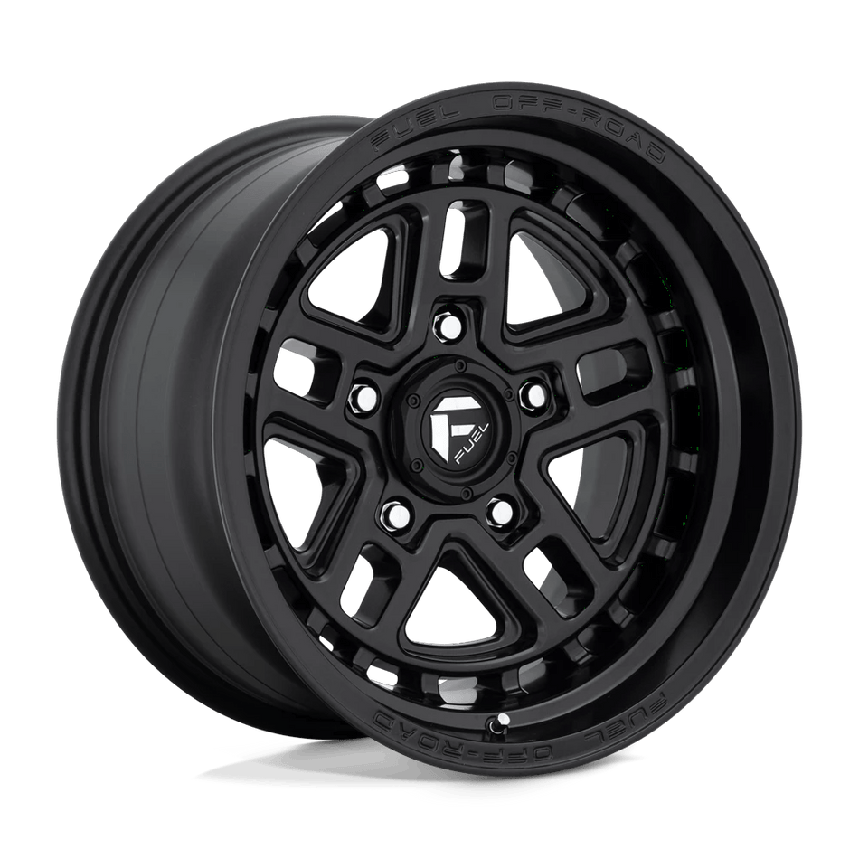 Fuel 1PC D667 NITRO 17x9 ET-12 5x127 Matte Black