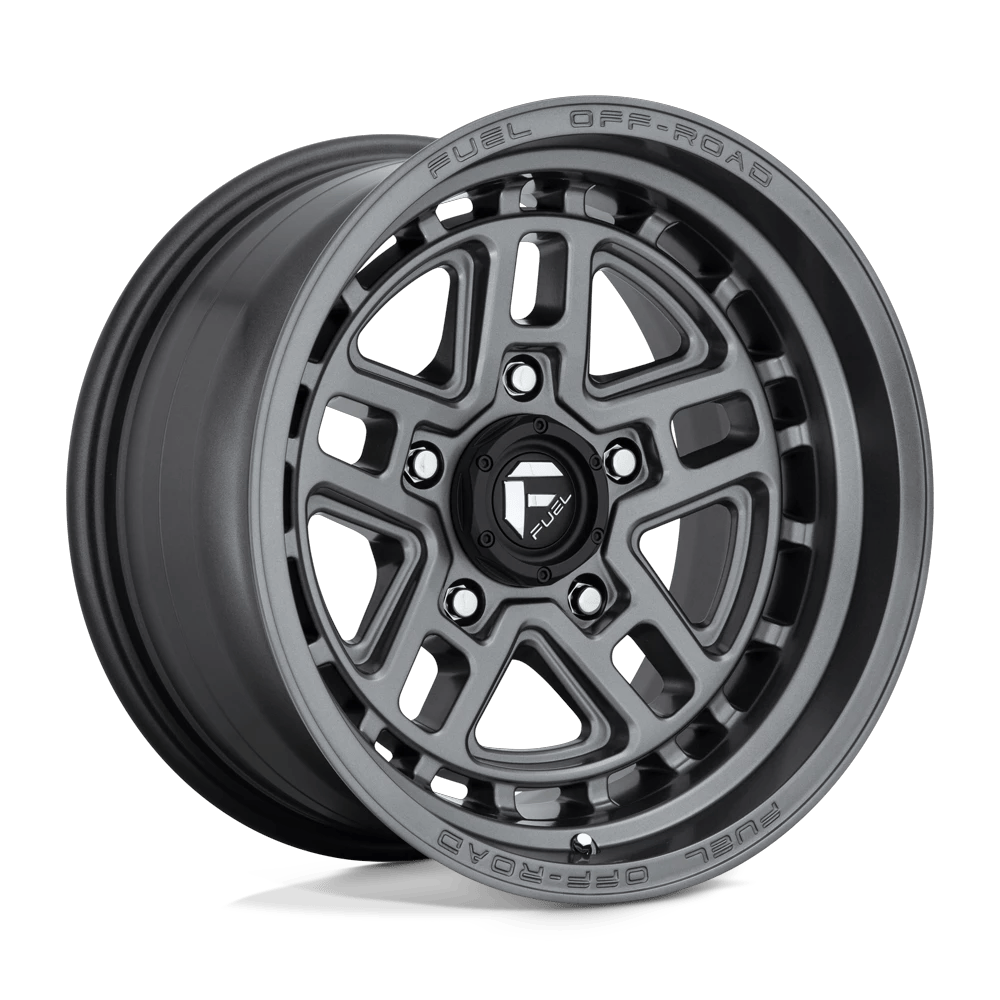 Fuel 1PC D668 NITRO 17x9 ET-12 5x127 Matte Gunmetal