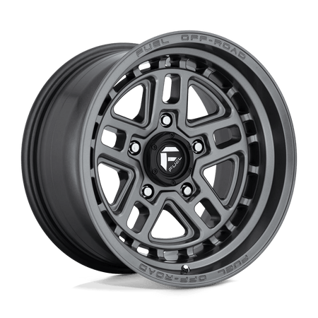 Fuel 1PC D668 NITRO 17x9 ET-12 5x127 Matte Gunmetal