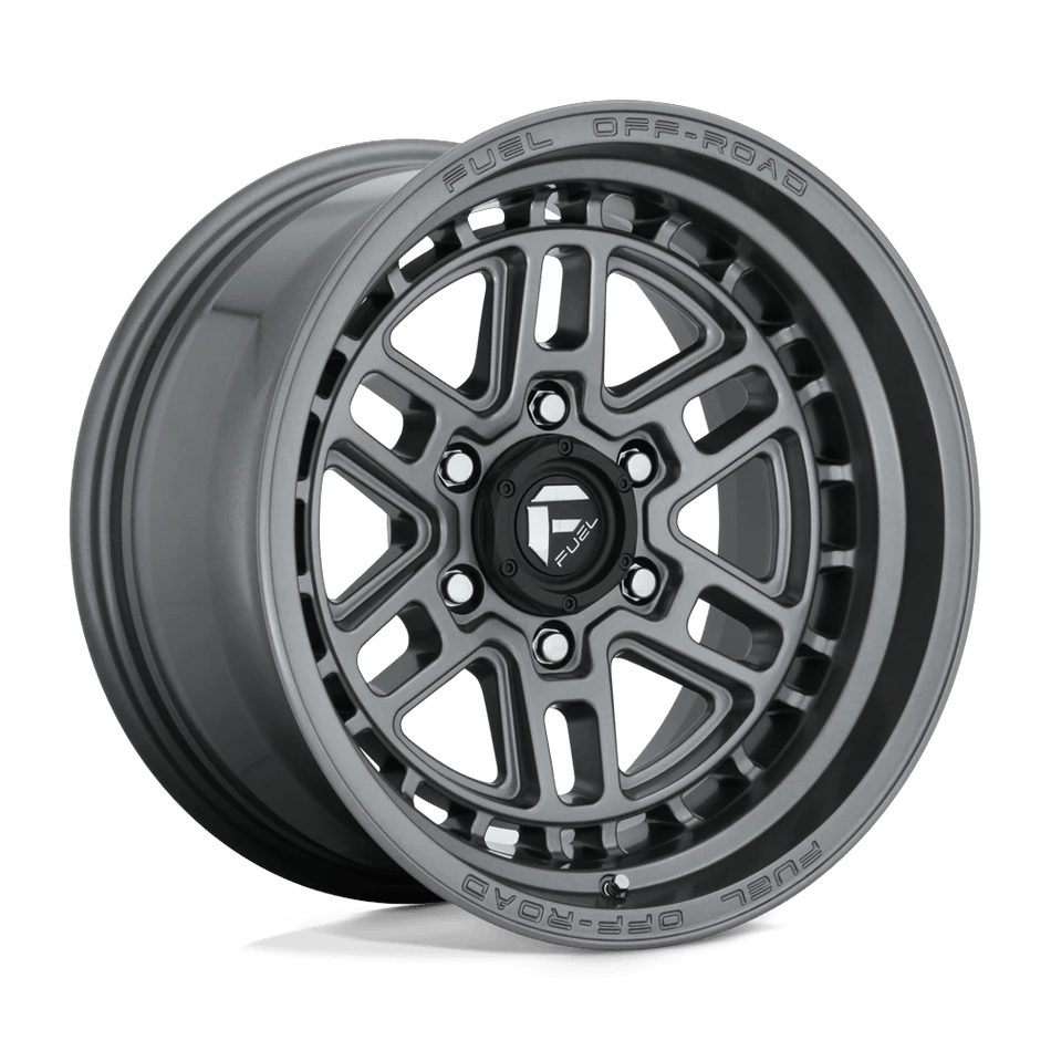Fuel 1PC D668 NITRO 17x9 ET1 6x139.7 Matte Gunmetal