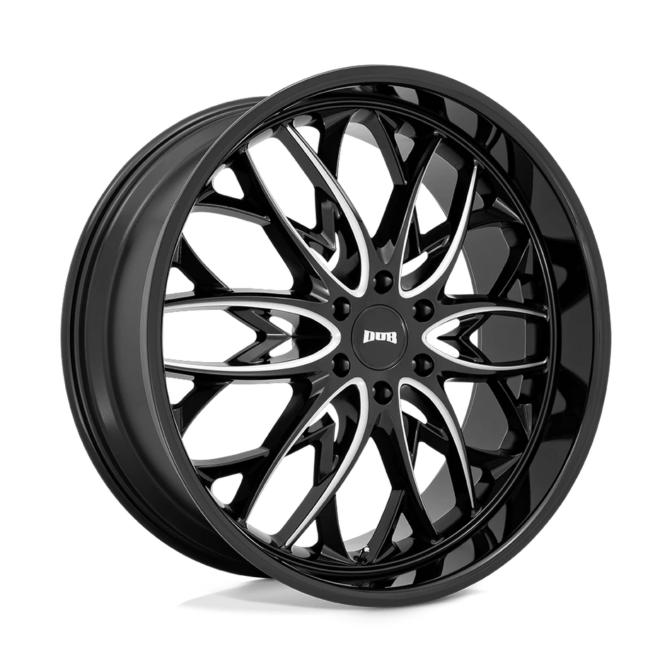 DUB 1PC S263 OG 24x10 ET30 6x135 Gloss Black Milled