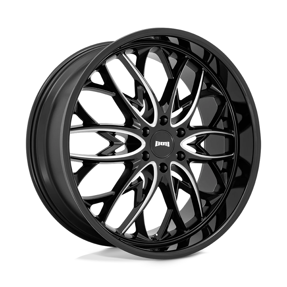 DUB 1PC S263 OG 24x10 ET25 6x139.7 Gloss Black Milled