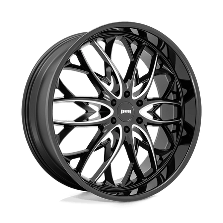 DUB 1PC S263 OG 26x10 ET25 6x139.7 Gloss Black Milled