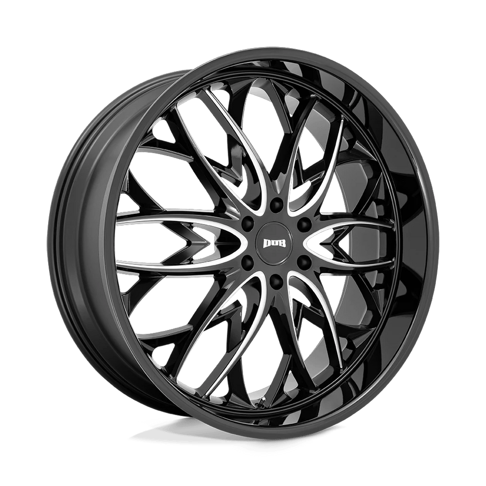 DUB 1PC S263 OG 26x10 ET25 6x139.7 Gloss Black Milled