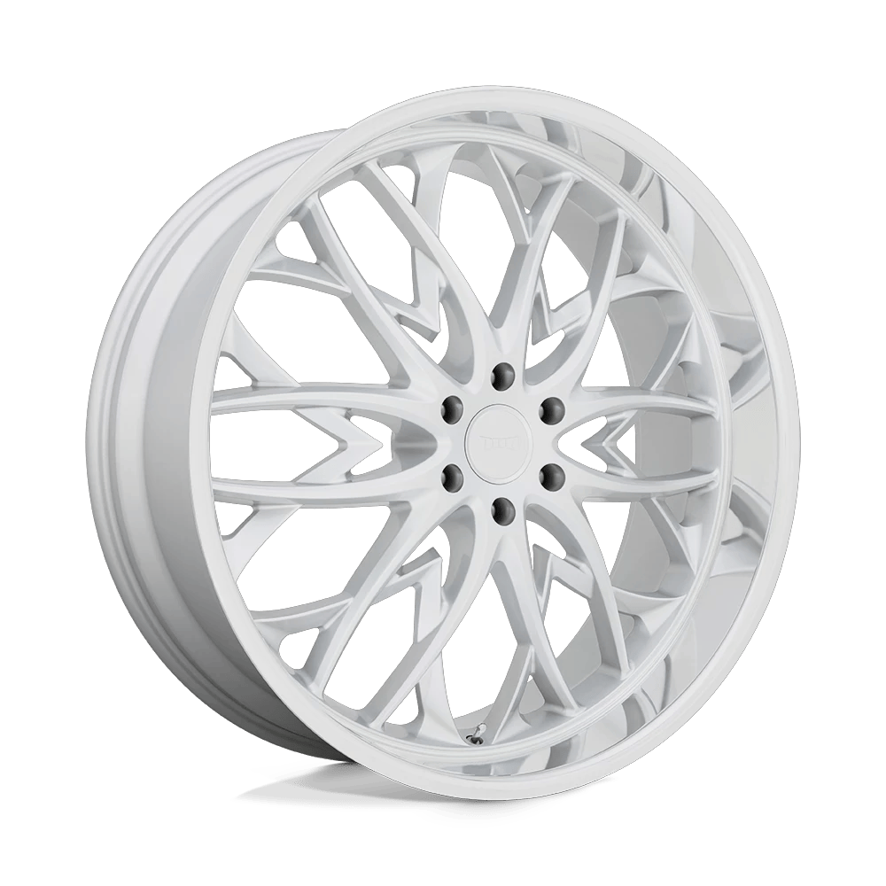 DUB 1PC S264 OG 26x10 ET30 6x135 Silver w/ Diamond Cut Lip