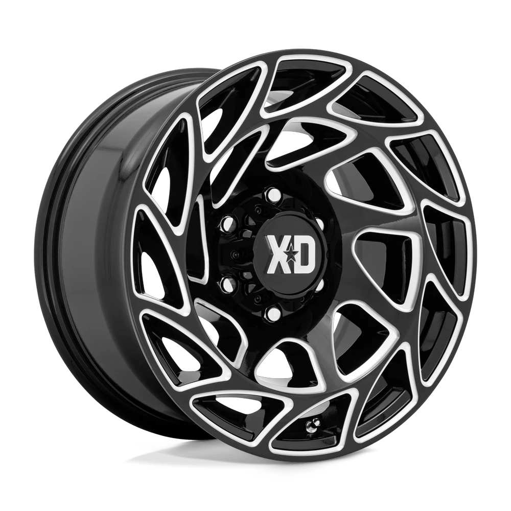 XD XD860 ONSLAUGHT 17x9 ET0 6x139.7 Gloss Black Milled