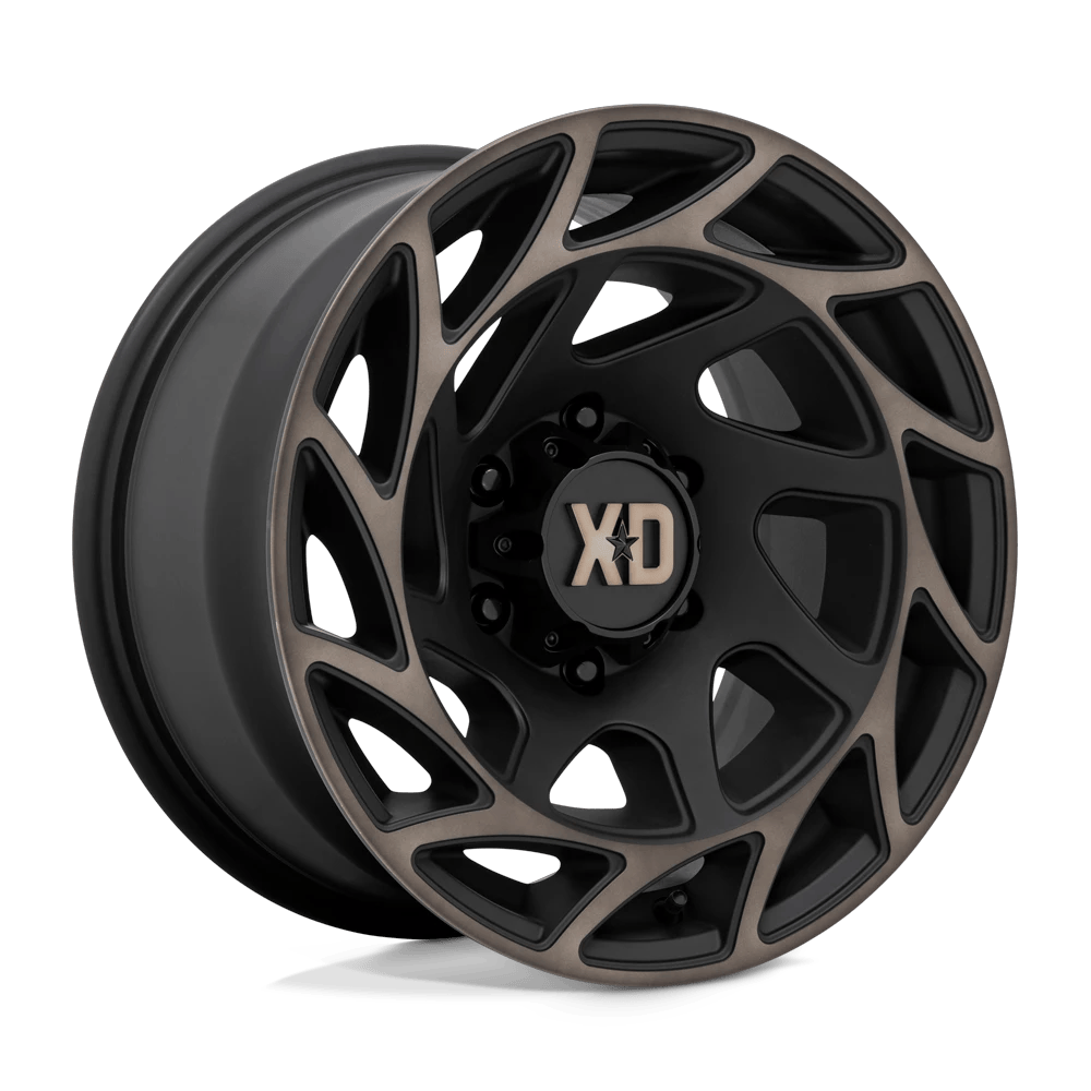 XD XD860 ONSLAUGHT 20x12 ET-44 8x165.1 Satin Black w/ Bronze Tint