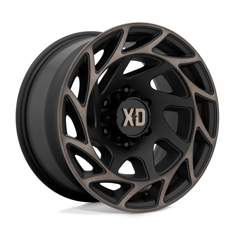 XD XD860 ONSLAUGHT 20x12 ET-44 8x165.1 Satin Black w/ Bronze Tint