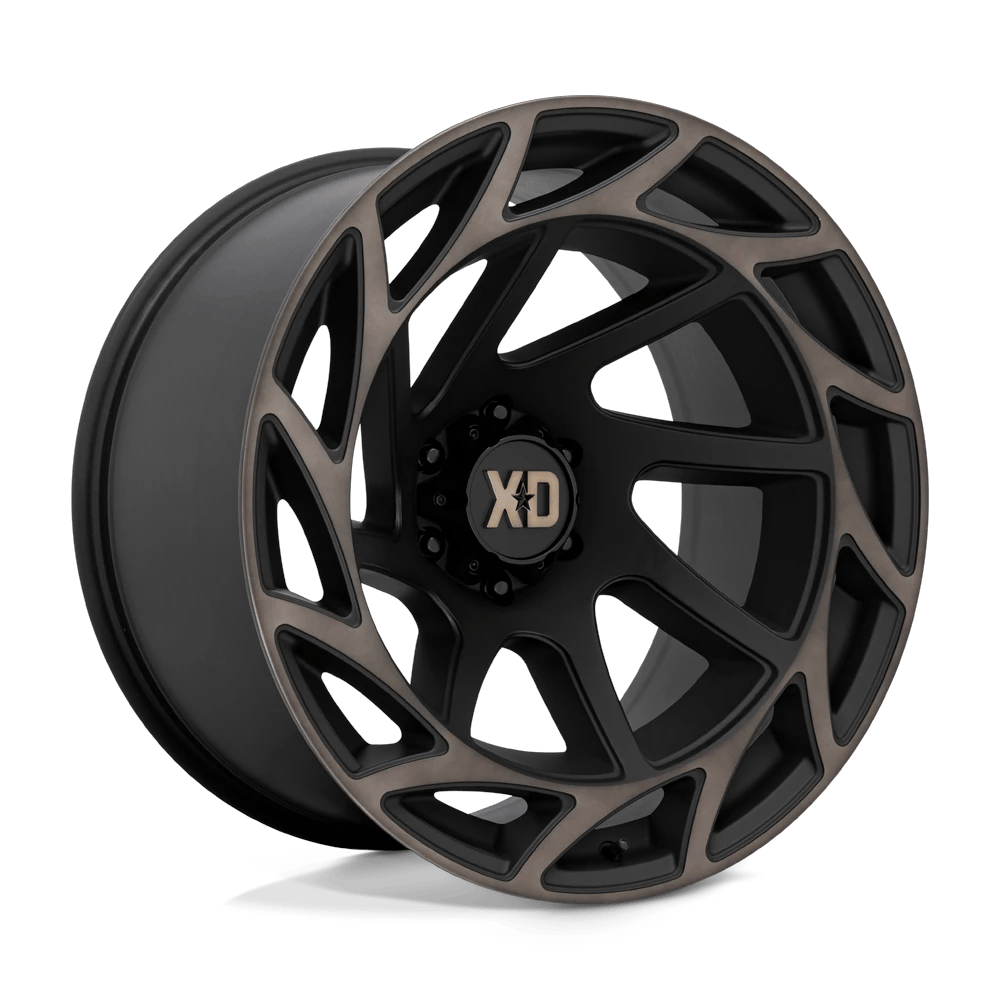 XD XD860 ONSLAUGHT 22x12 ET-44 6x139.7 Satin Black w/ Bronze Tint