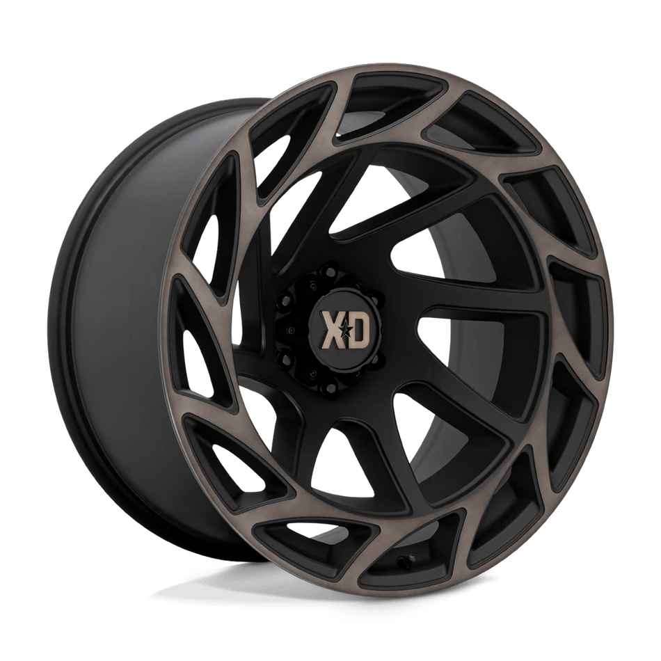 XD XD860 ONSLAUGHT 22x12 ET-44 6x139.7 Satin Black w/ Bronze Tint