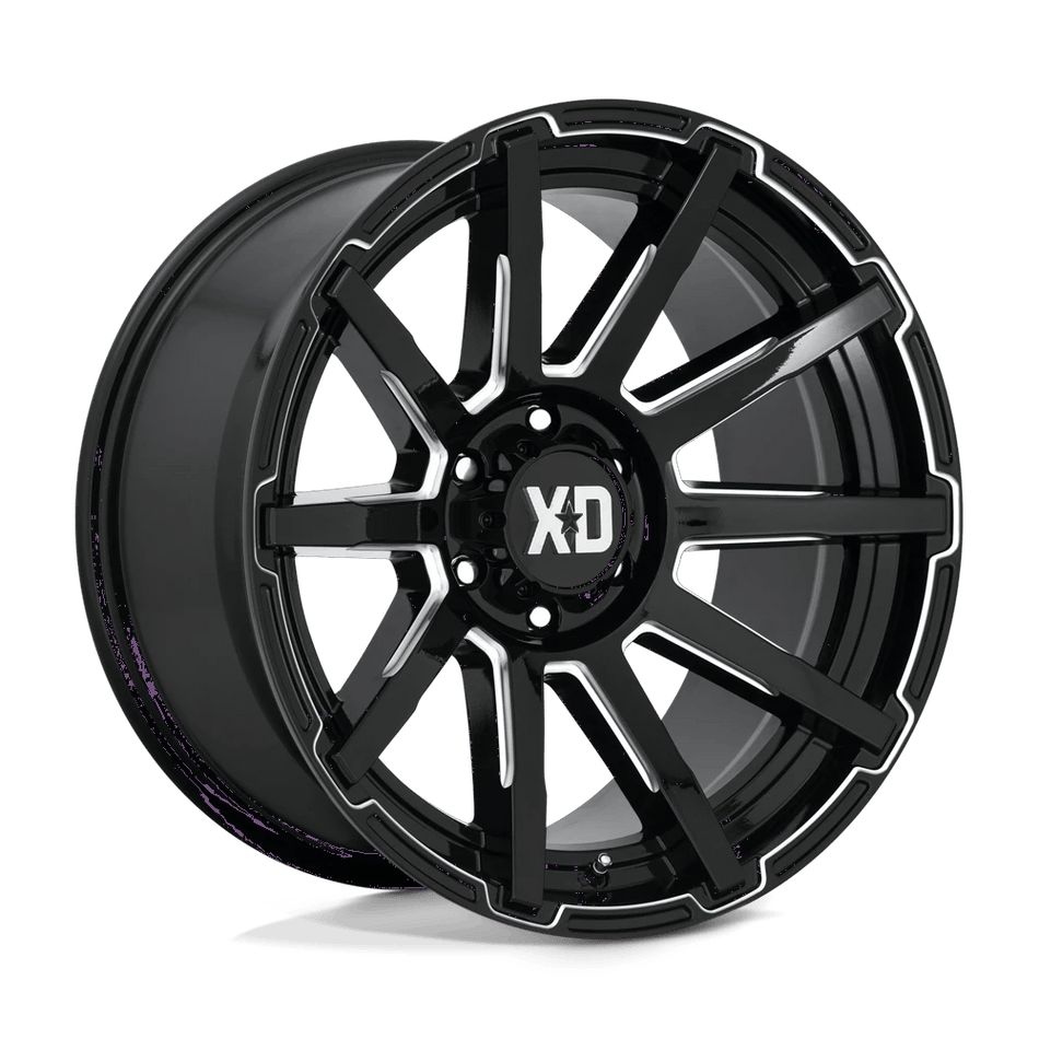 XD XD847 OUTBREAK 20x10 ET-18 8x165.1 Gloss Black Milled