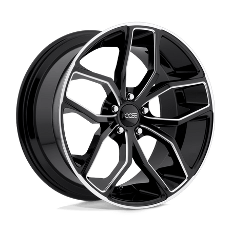 Foose 1PC F150 OUTCAST 20x10 ET40 5x120 Gloss Black Milled