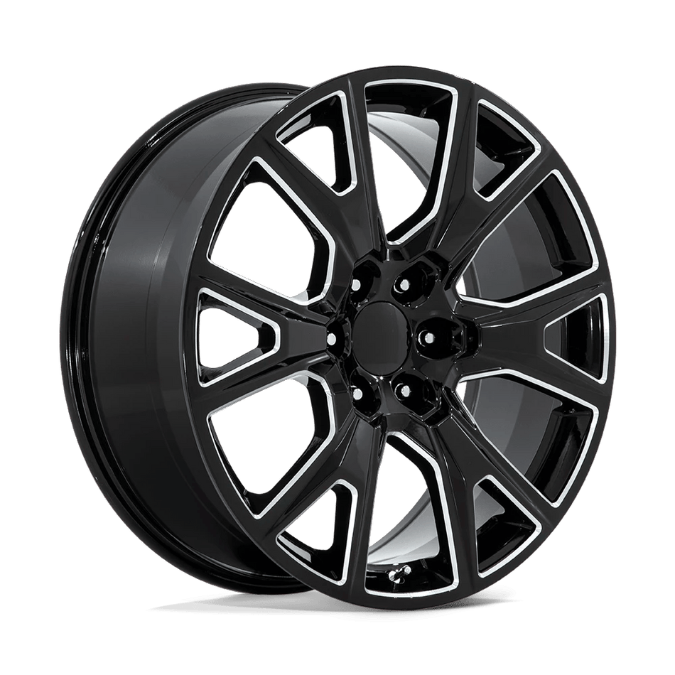 Performance Replicas PR199 22x9 ET28 6x139.7 Gloss Black Milled