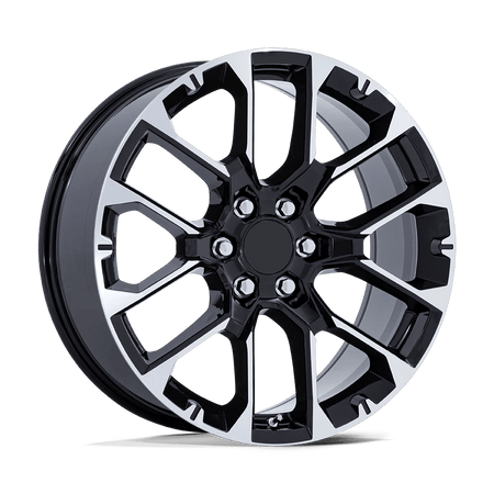 Performance Replicas PR224 22x9 ET28 6x139.7 Gloss Black Machined