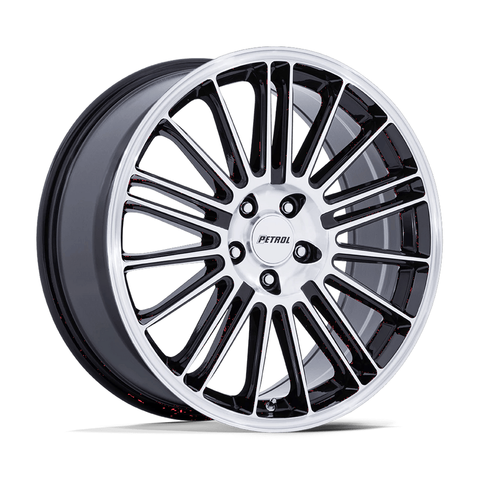 Petrol PE001 P1D 19x8 ET40 5x110 Gloss Black Machined