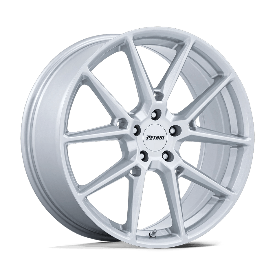 Petrol PE002 P1E 19x8 ET40 5x110 Gloss Silver