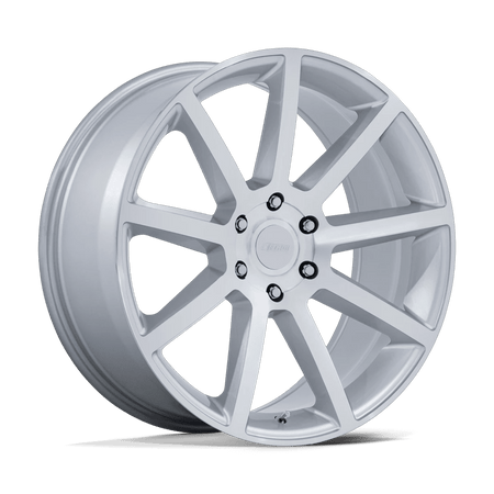 Petrol PE007 P6E 22x9.5 ET25 6x139.7 Gloss Silver w/ Machined Face