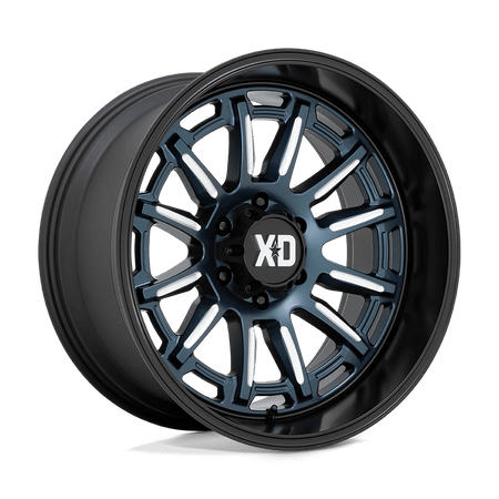 XD XD865 PHOENIX 20x10 ET-18 6x135 Metallic Blue Milled w/ Black Lip